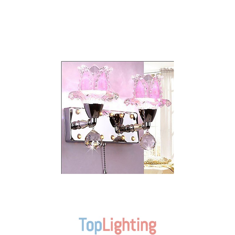 Creative Contemporary And Contracted Creative Crystal Wall Lamp Lights