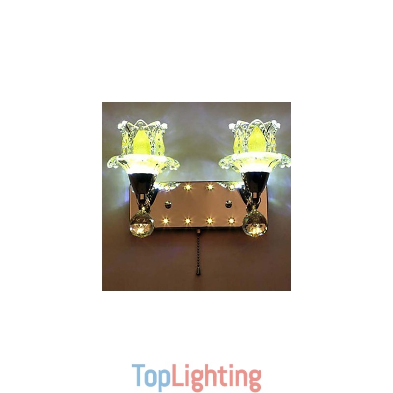 Creative Contemporary And Contracted Creative Crystal Wall Lamp Lights