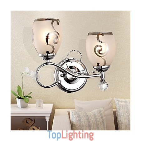 Wall Sconces Crystal Modern Contemporary Metal