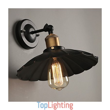 Ccreative Staircase Restoring Ancient Ways Single Head Black Dress Wrought Iron Wall Lamp Ccreative Staircase Restoring Ancient Ways Single Head Black Dress Wrought Iron Wall Lamp