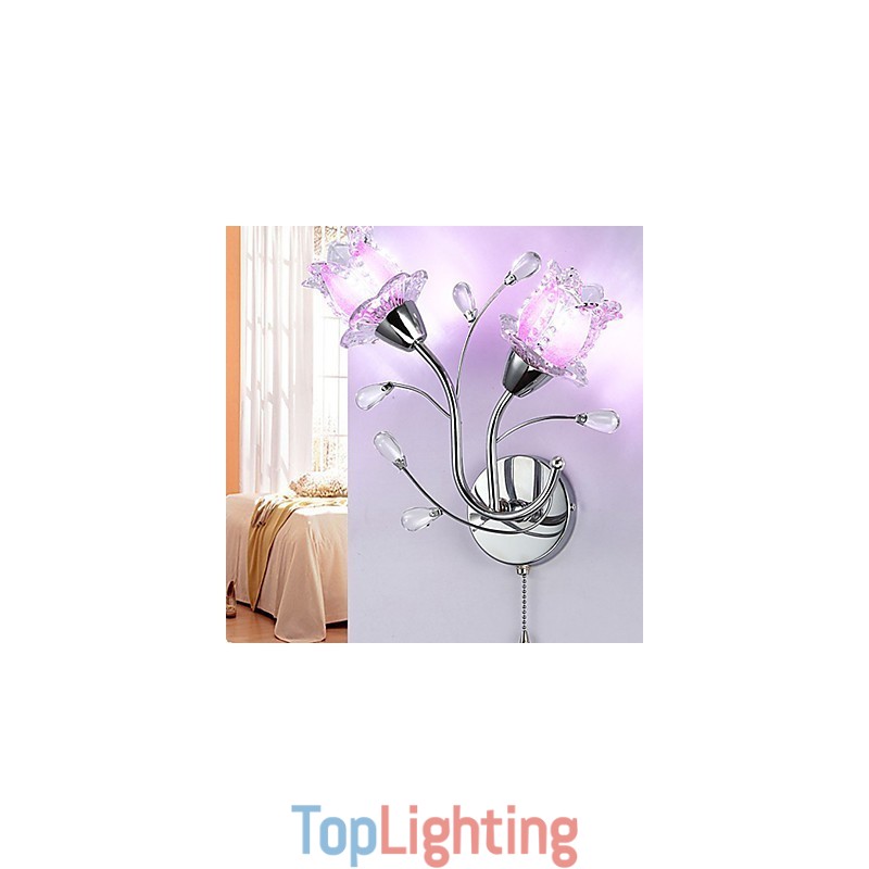 Creative Contemporary And Contracted Creative Crystal Wall Lamp Lights