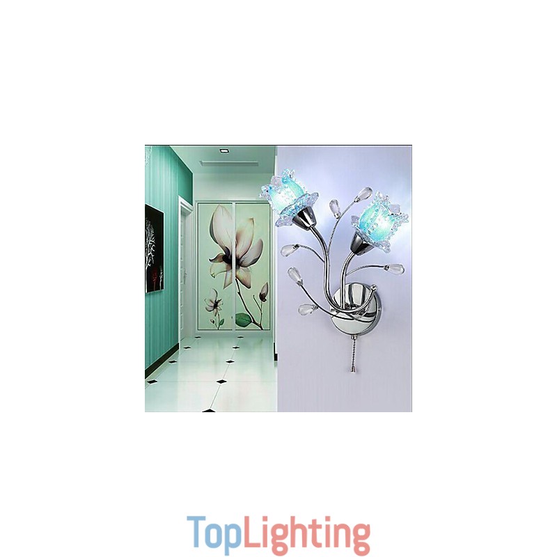 Creative Contemporary And Contracted Creative Crystal Wall Lamp Lights