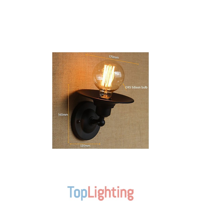 Retro Minimalist Bedside Aisle Stairs Balcony Decorative Wall Sconce
