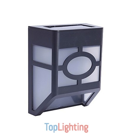 Warm Yellow Solar Powered Wall Mount 2 Lantern Light Deck Lamp Warm Yellow Solar Powered Wall Mount 2 Lantern Light Deck Lamp