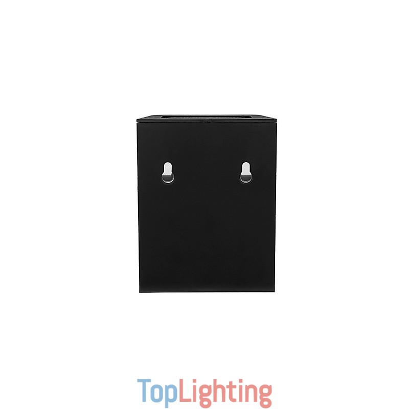 Warm Yellow Solar Powered Wall Mount 2 Lantern Light Deck Lamp