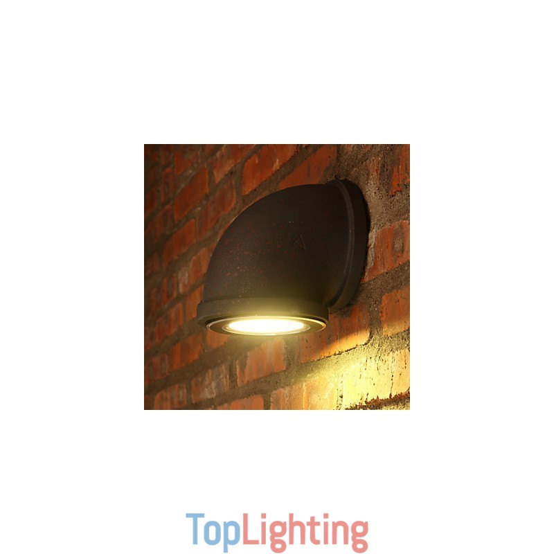 Loft Personality Vintage Bar Counter Water Pipe Wall Lamp Spot Light Lot Lighting Fitting Stair Balcony Lamp