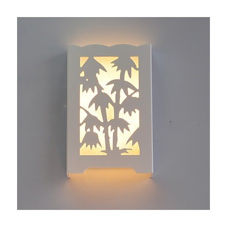 Modern Creative White Carve Patterns Or Designs On Woodwork Bamboo Wall Lamp Lights Modern Creative White Carve Patterns Or Designs On Woodwork Bamboo Wall Lamp Lights