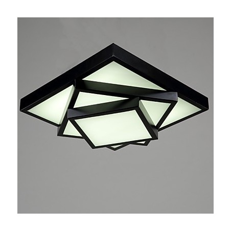 Square Flush Mount Modern Contemporary Ceiling light Metal Square Flush Mount Modern Contemporary Ceiling light Metal