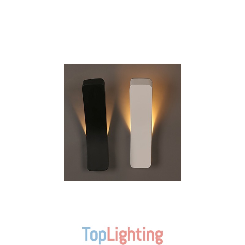 Contracted And Contemporary Creative Bent Wrought Iron Wall Lamp Power Lights
