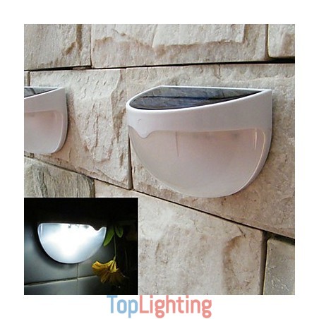 Solar Powered Lamp Outdoor Garden Light Automatic Sensor Activated Solar Light (White) Solar Powered Lamp Outdoor Garden Light Automatic Sensor Activated Solar Light (White)