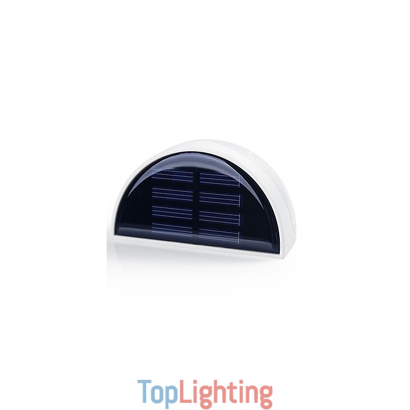 Solar Powered Lamp Outdoor Garden Light Automatic Sensor Activated Solar Light (White)