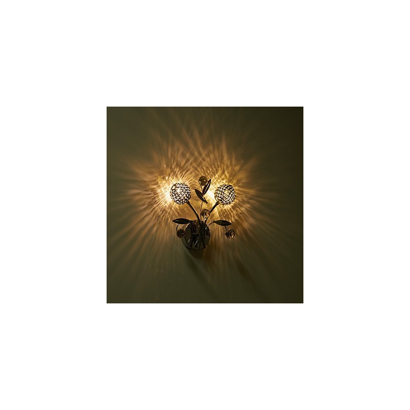 Wall Sconces Crystal Mini Style Modern Contemporary Metal