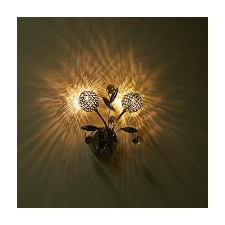 Wall Sconces Crystal Mini Style Modern Contemporary Metal Wall Sconces Crystal Mini Style Modern Contemporary Metal