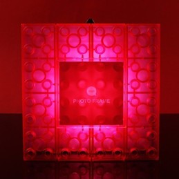 Creative Blocks Frame Light Colored Cute Little Gifts Wall Lamp Belt Hook Lights