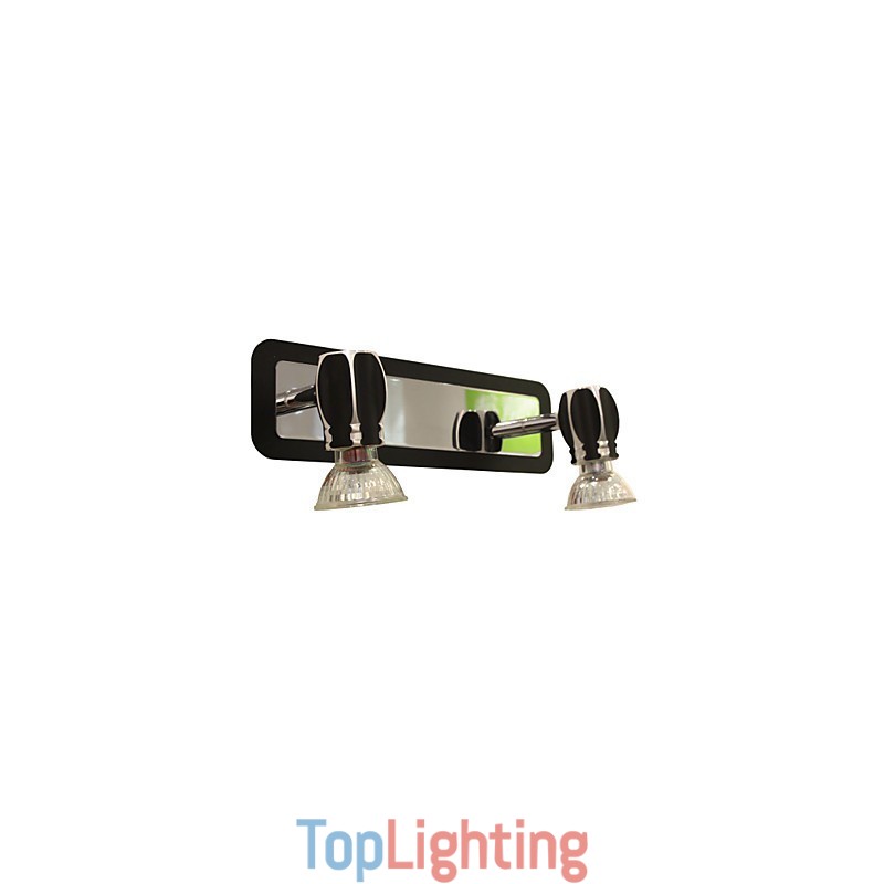 Modern Black Wall Lights Bathroom Lights With 2 Lights