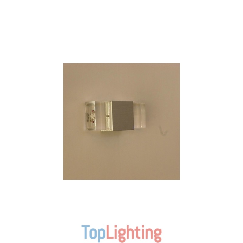 Square aluminum Wall Lamp Creative Bar Model Wall Sconces Modern Contemporary Metal