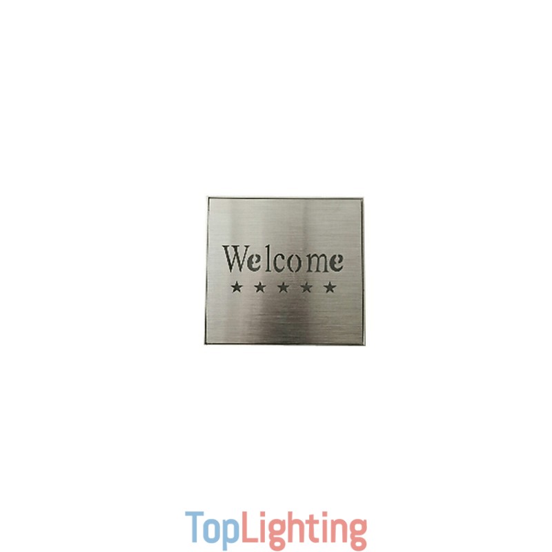 The Hotel Market Welcome Indicator Light Lamp Creative Bar Model Wall Sconces Metal