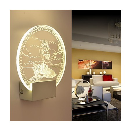 Acrylic Wall Lamp PVC Lamp Light Modern Contemporary Metal Acrylic Wall Lamp PVC Lamp Light Modern Contemporary Metal
