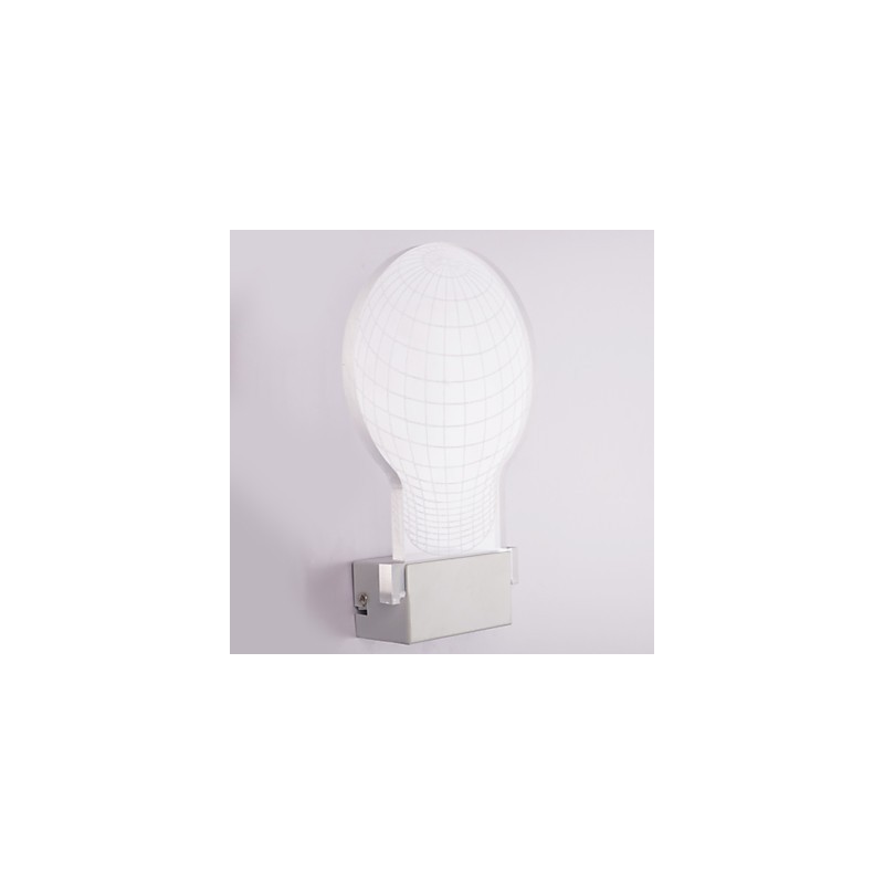 Acrylic Wall Lamp PVC Lamp Light Chip Modern Contemporary Metal