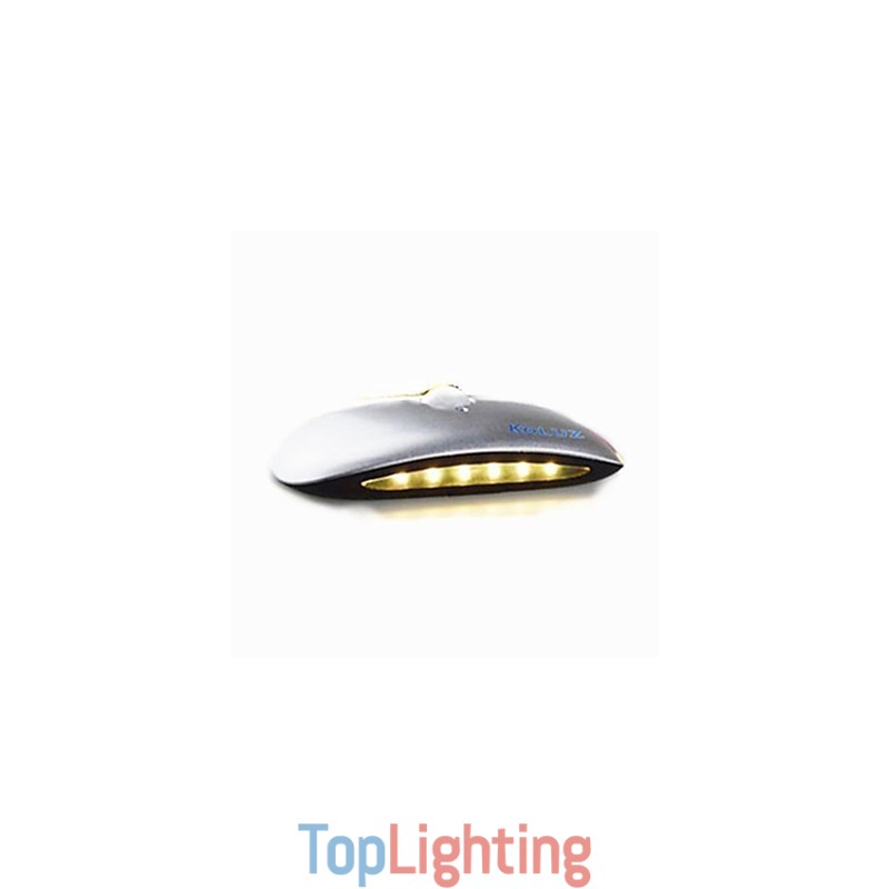 Multifunctional Infrared Intelligent Inductive Mini Wall Lights Eurpean style Silver
