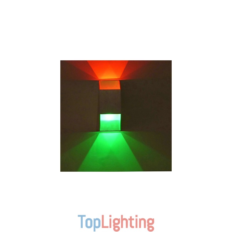 Double Trapezoidal Creative Bar Model Wall Sconces Modern Contemporary Metal