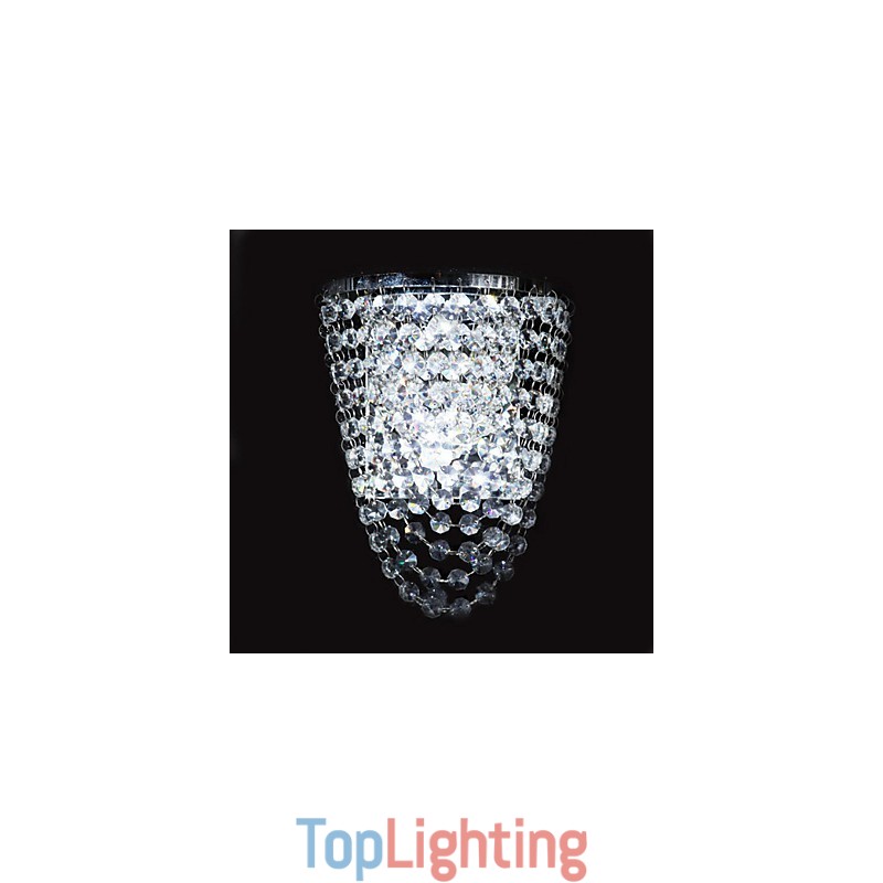 Crystal Flush Mount wall Lights Modern Contemporary Metal