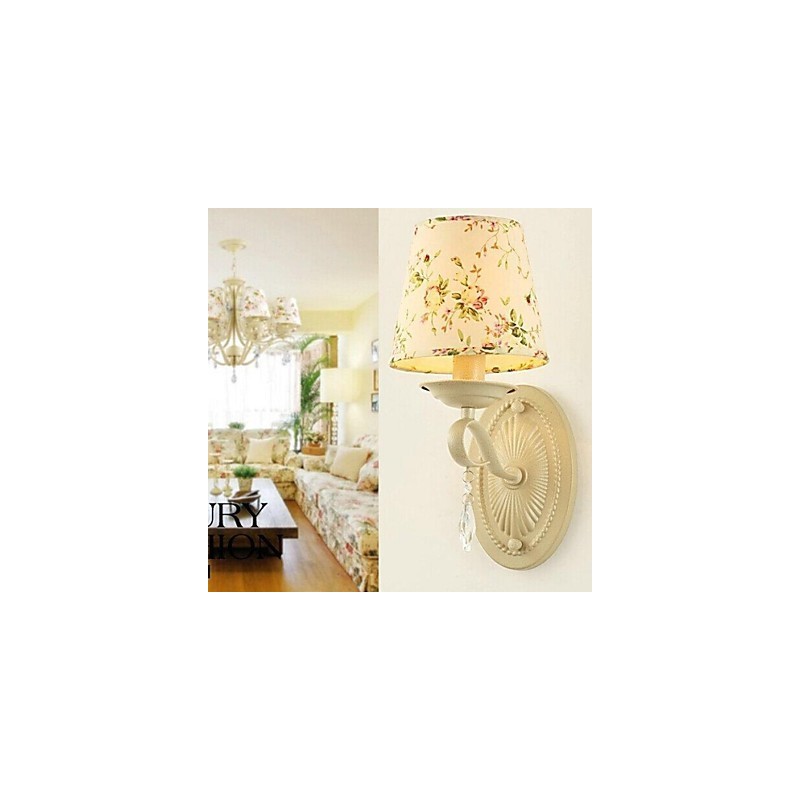 Crystal Mini Style Wall Sconces Modern Contemporary Metal