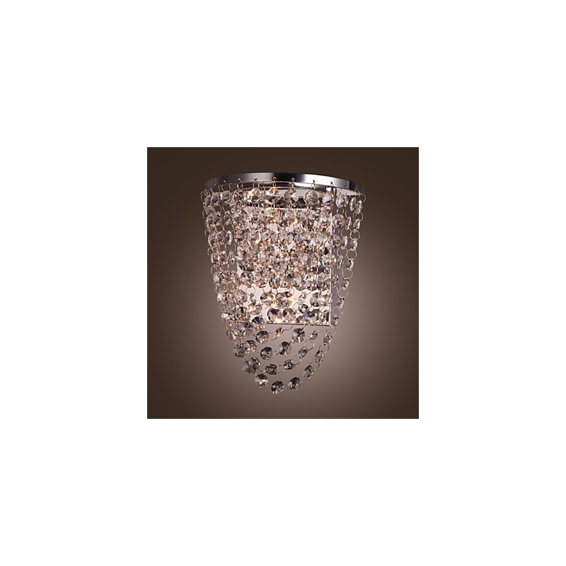 Crystal Wall Washers Modern Metal