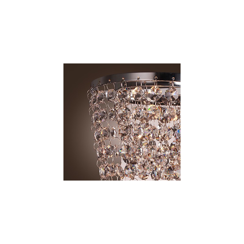 Crystal Wall Washers Modern Metal