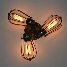 Mini Style Wall Sconces Rustic Lodge Metal