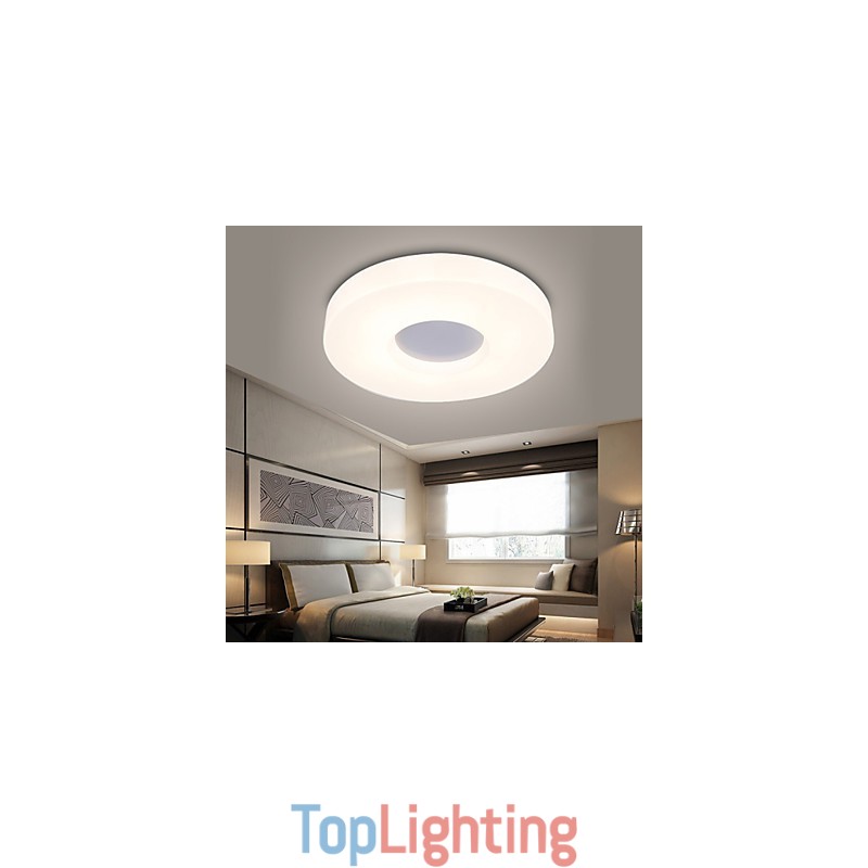 Round Ceiling Lights Flush Mount Modern Contemporary Metal