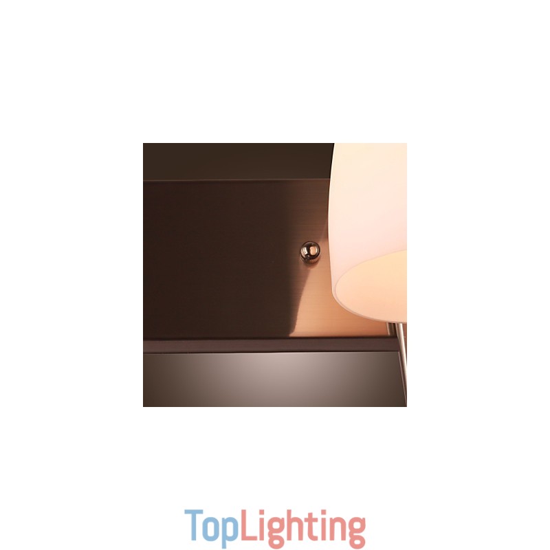 2 Light Wall Light in White Shade