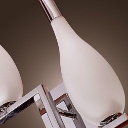 Crystal Wall Light with 2 Lights Bottle Shaped Shade