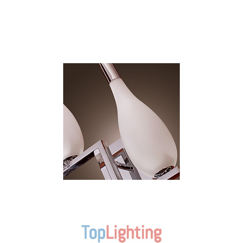 Crystal Wall Light with 2 Lights Bottle Shaped Shade