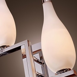 Crystal Wall Light with 2 Lights Bottle Shaped Shade