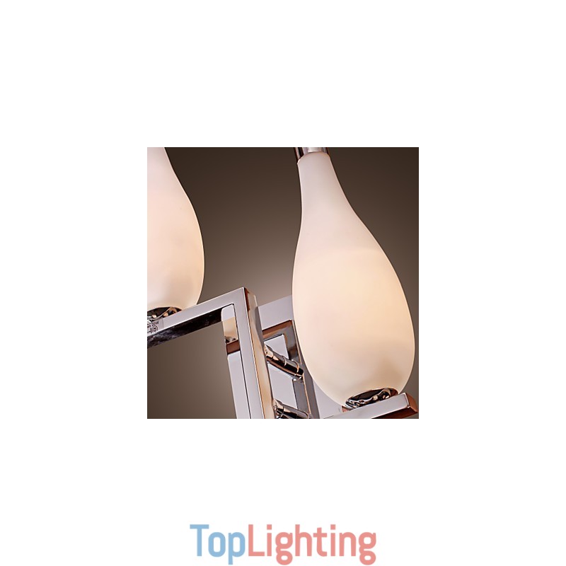 Crystal Wall Light with 2 Lights Bottle Shaped Shade