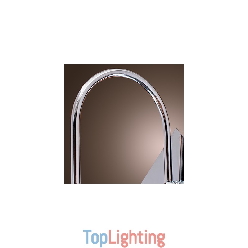 Wall Light with Elegant Crystal Drop