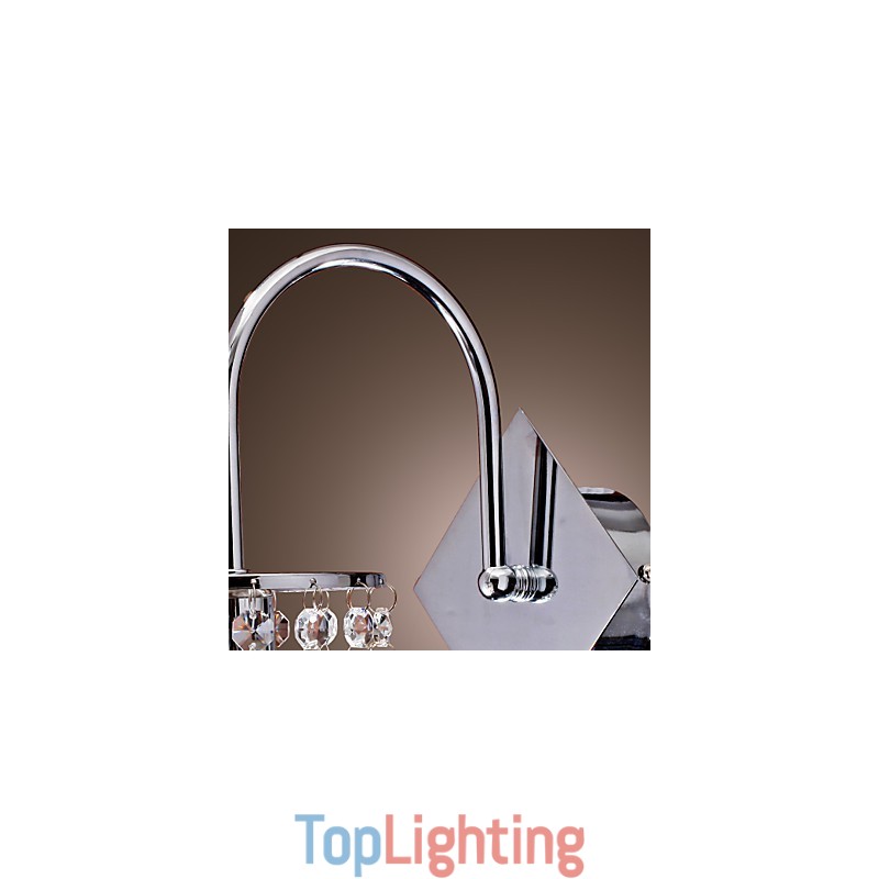 Wall Light with Elegant Crystal Drop