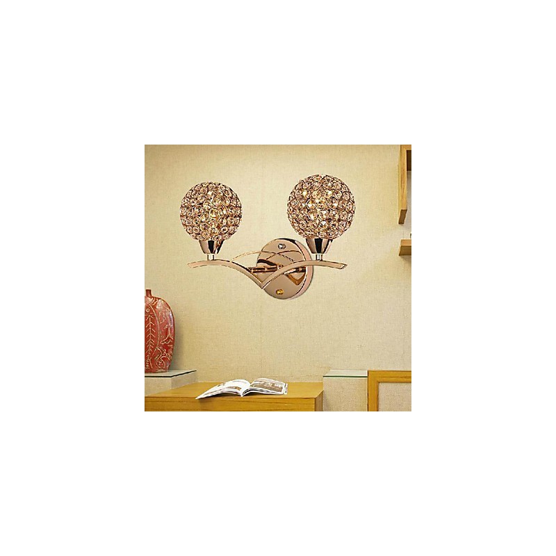 Modern Chic Wall Light In 2 Lights