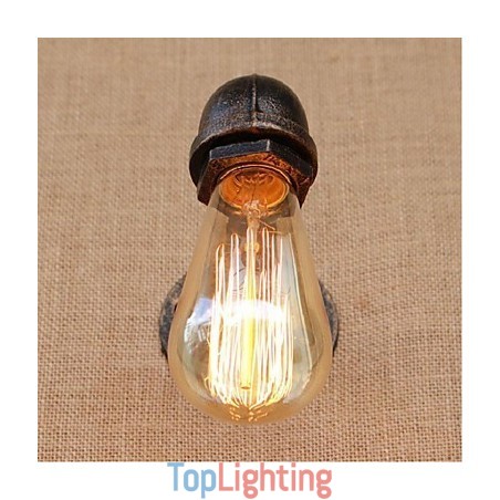 Nostalgia Simple Water Pipe Decorative Small Wall Lamp Wall Light Nostalgia Simple Water Pipe Decorative Small Wall Lamp Wall Light