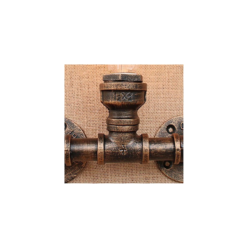 Nostalgia Simple Water Pipe Decorative Small Wall Lamp Wall Light