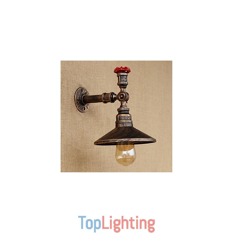 Rustic Lodge Painting Feature for Ambient Light Wall Sconces Wall Light
