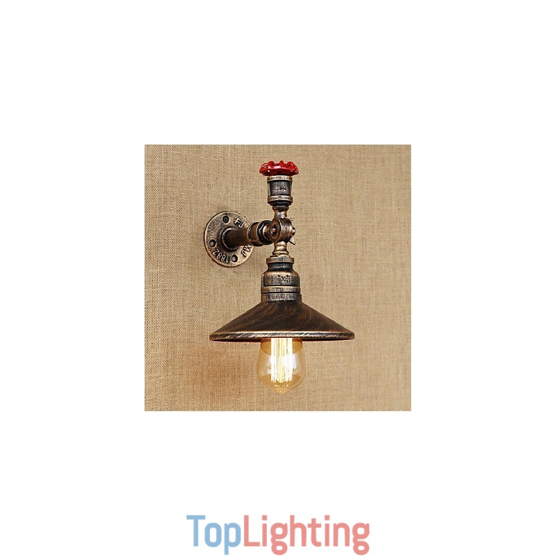 Rustic Lodge Painting Feature for Ambient Light Wall Sconces Wall Light