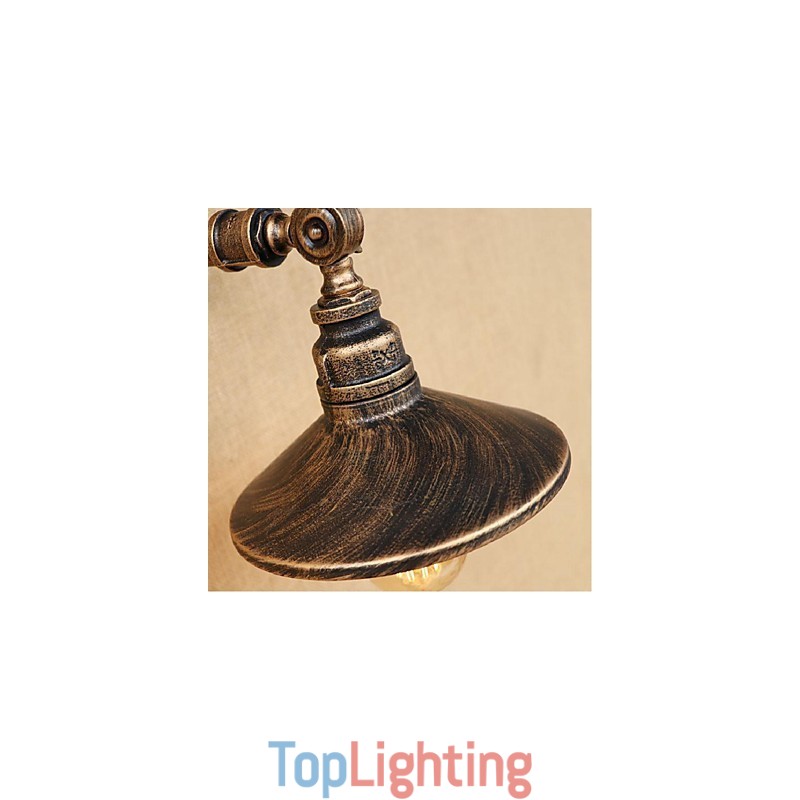 Rustic Lodge Painting Feature for Ambient Light Wall Sconces Wall Light