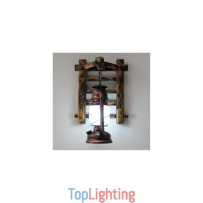 Chinese retro nostalgia creative lighting kerosene lamp lanterns Wall Sconces Wall Light