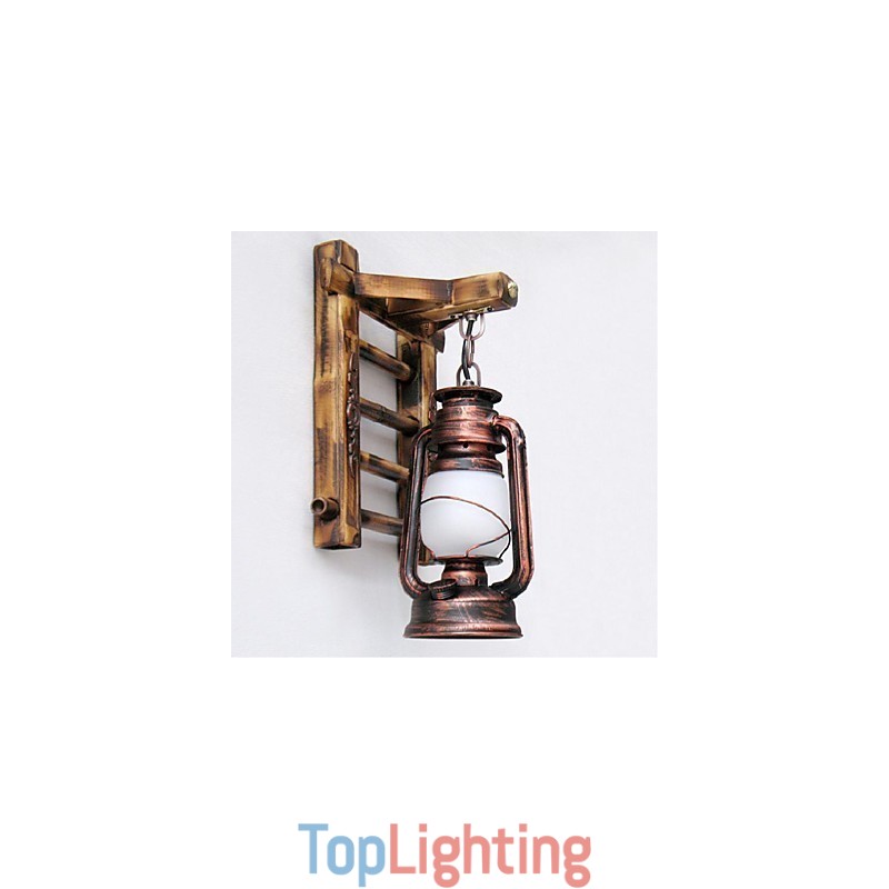Chinese retro nostalgia creative lighting kerosene lamp lanterns Wall Sconces Wall Light