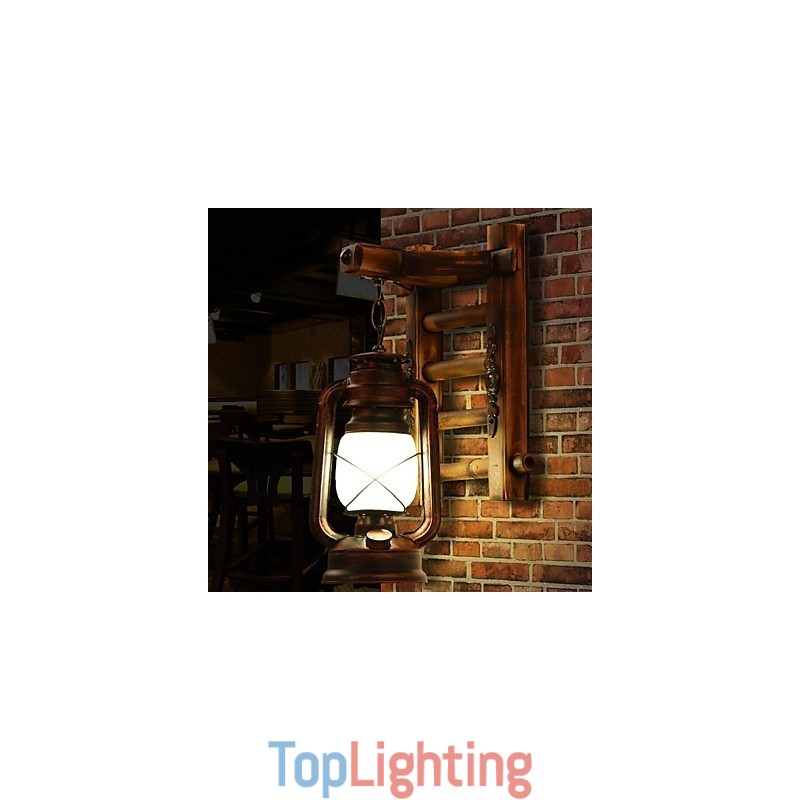 Chinese retro nostalgia creative lighting kerosene lamp lanterns Wall Sconces Wall Light