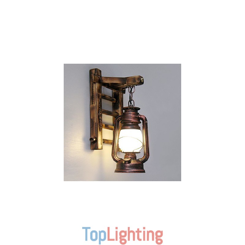 Chinese retro nostalgia creative lighting kerosene lamp lanterns Wall Sconces Wall Light