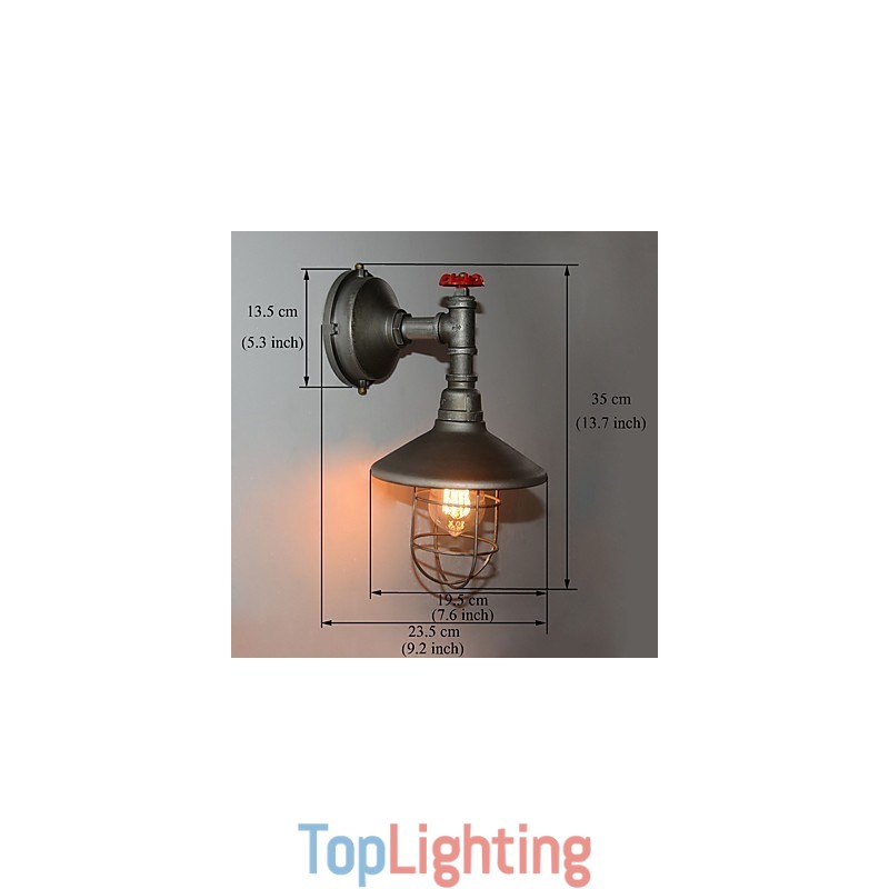 New Retro Loft Vintage Industrial Edison Wall lamp Pendant Lights Fixture