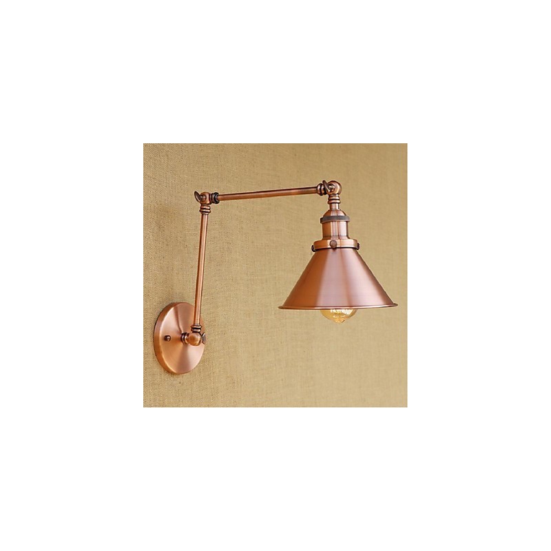 Long arm Half rust Retro Creative Nostalgic Retractable Folding Wall Sconces Wall Light